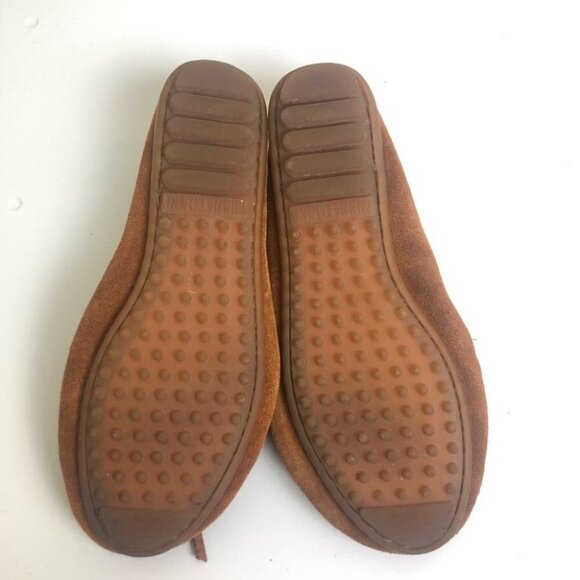 Minnetonka Arizona Kilty Suede Wms Moccasin Size 7 - Picture 10 of 10